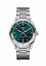 TAG Heuer Carrera Twin Time Bracelet en acier inoxydable vert sarcelle WDA2114.BA0043
