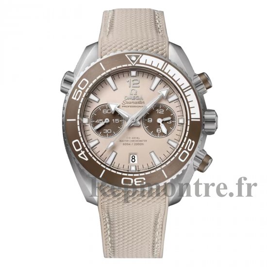 Omega Seamaster Planet Ocean 600M 45.5mm Montre replique homme Beige O21532465109001 - Cliquez sur l'image pour la fermer