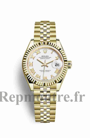 Réplique montre Rolex Datejust 28 jaune 18 ct 279178 m279178-0030 - Cliquez sur l'image pour la fermer