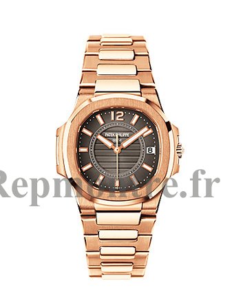 Réplique Patek Philippe Nautilus Femme Montre Rose Or 7011/1R-010 - Cliquez sur l'image pour la fermer