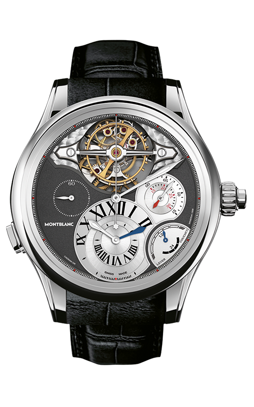 Réplique Montblanc Villeret 1858 ExoTourvillon Chronographe 109150