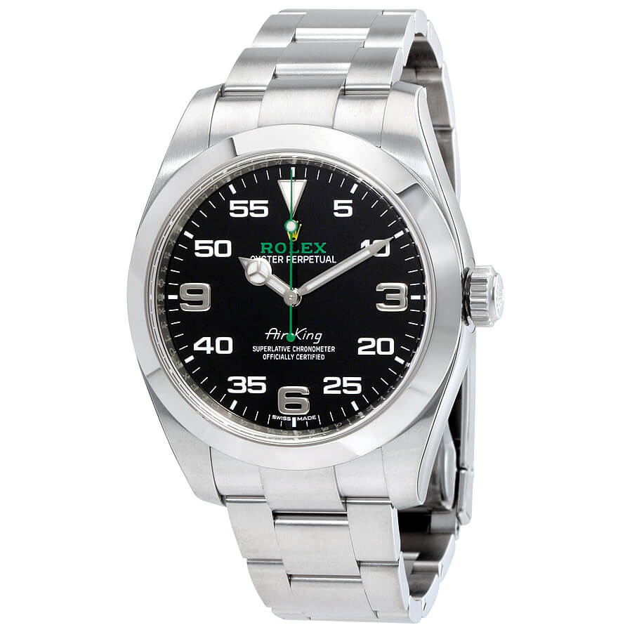 Rolex Air King Noir Dial 116900 Montre 