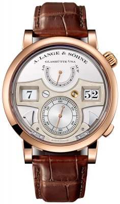 Réplique A.Lange & Sohne Lange Zeitwerk Striking Time Or rose 145.032