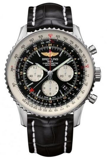 Réplique montre Breitling Navitimer GMT Acier AB044121/BD24/441X/A20BA.1