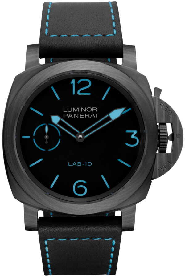 Réplique de montre Panerai LAB-ID Luminor 1950 Carbotech 3 Jours 49mm PAM00700