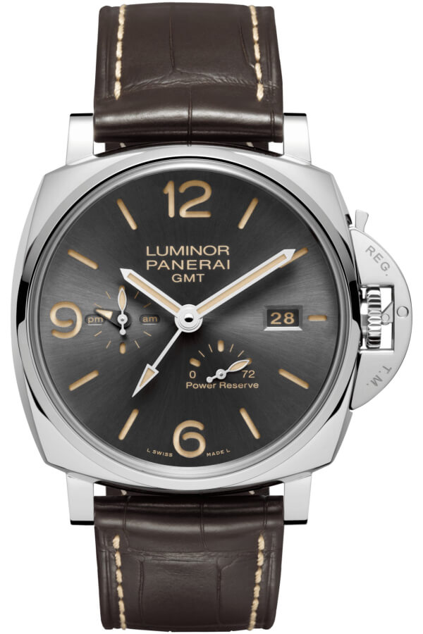 Imitation-Copie-Contrefait de Panerai Luminor Due 3 Jours GMT 45mm PAM00944