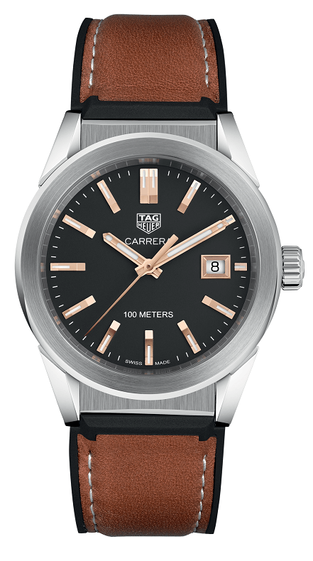 Réplique de montre Tag Heuer Carrera Noir Cadran Midsize WBG1311.FT6116