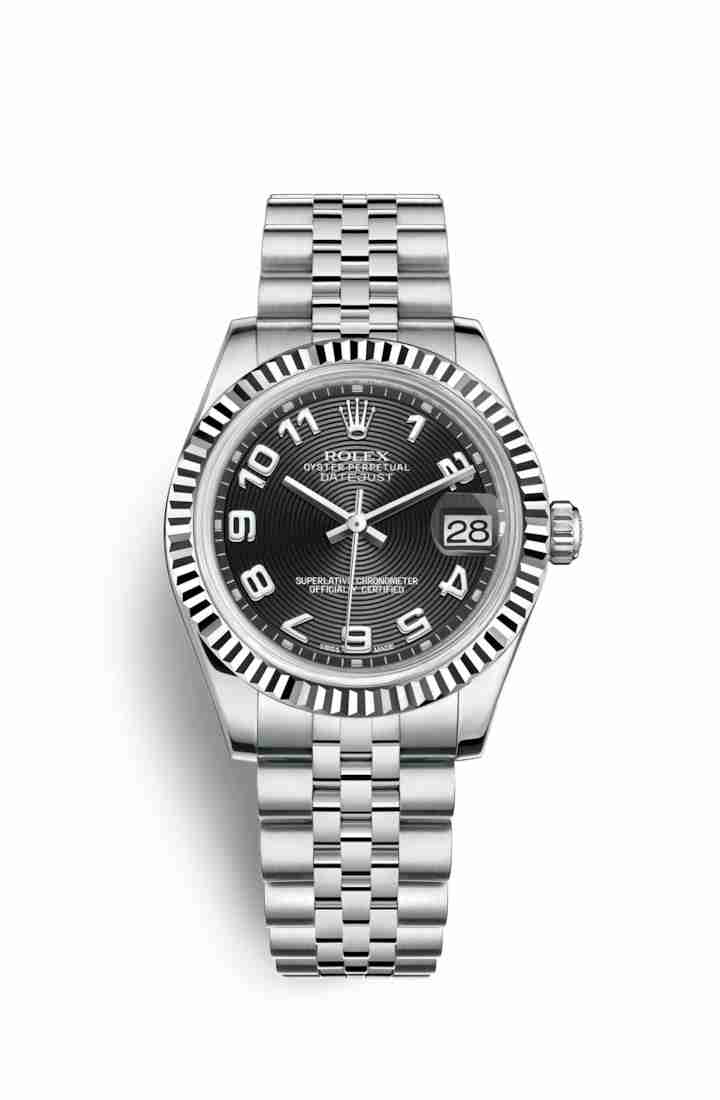 Réplique montre Rolex Datejust 31 Blanc Role blanc 178274 m178274-0005