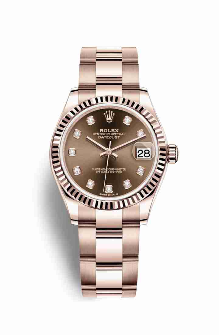 Réplique de montre Rolex Datejust 31 Everose 278275