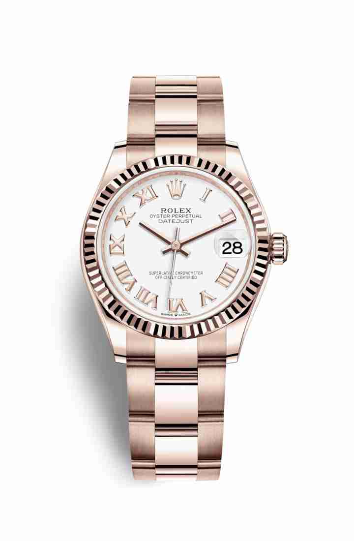 Réplique de montre Rolex Datejust 31 18 ct Everose 278275