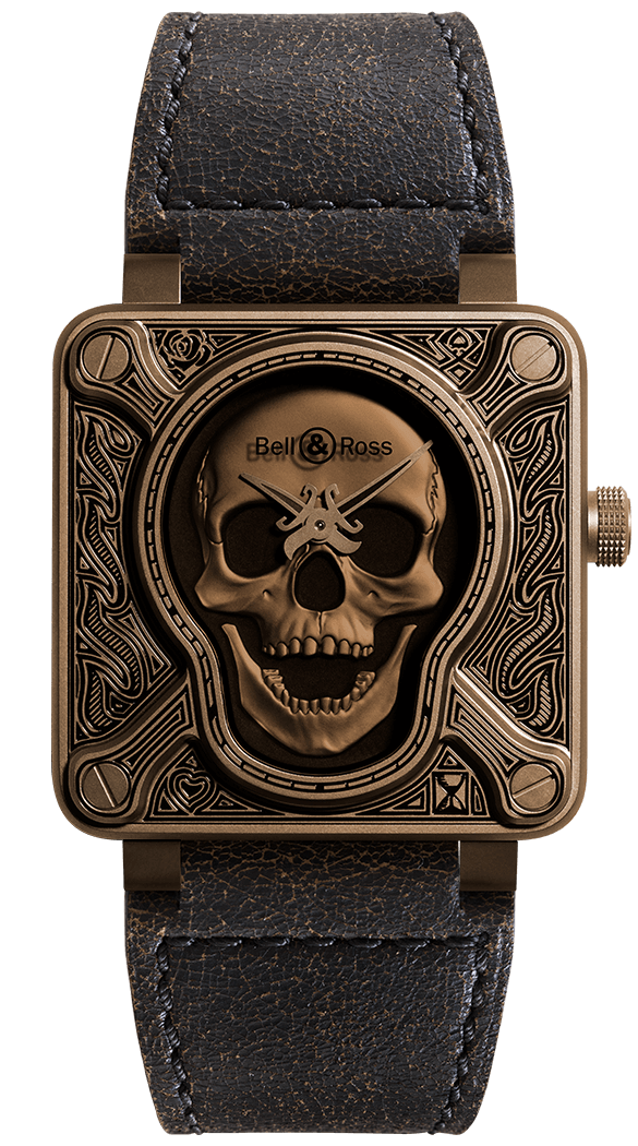 Bell and ross burning skull shop