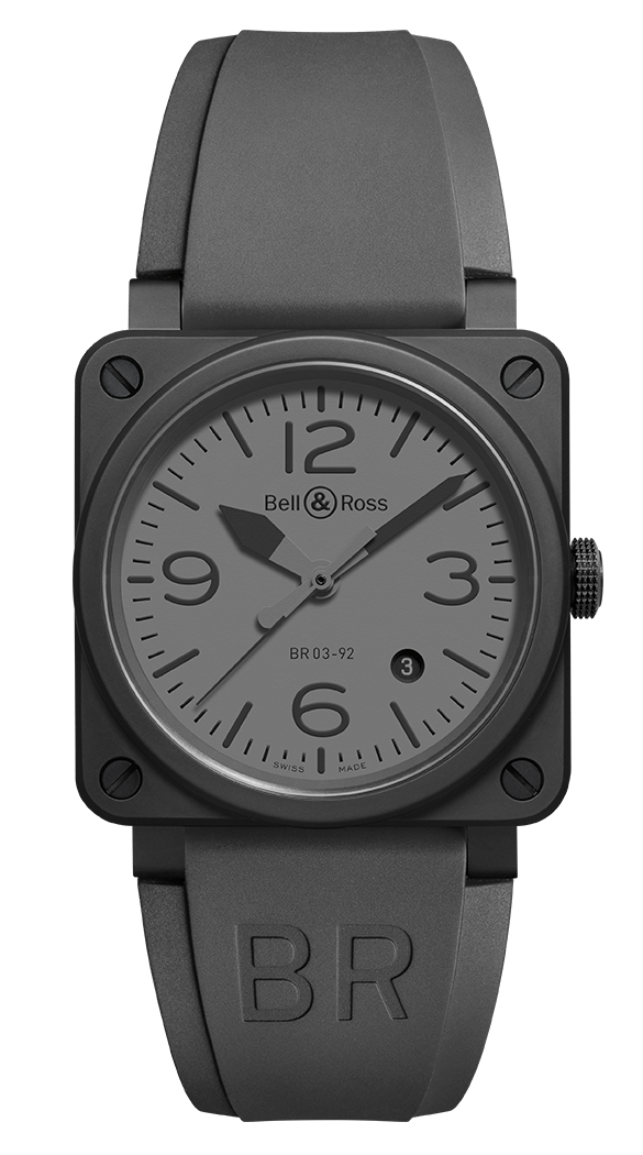 Réplique montre Bell & Ross Aviation Instruments Montre homme BR0392-COMMANDO-CE