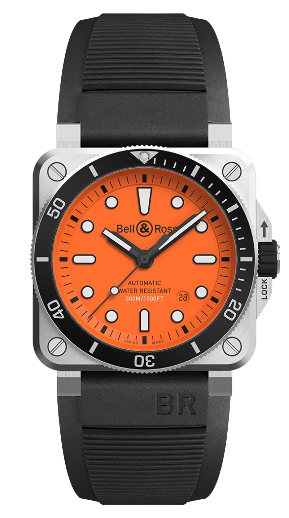 Réplique Bell & Ross BR03-92 Montre Homme Automatique 42mm BR0392-D-BL-ST / SRB