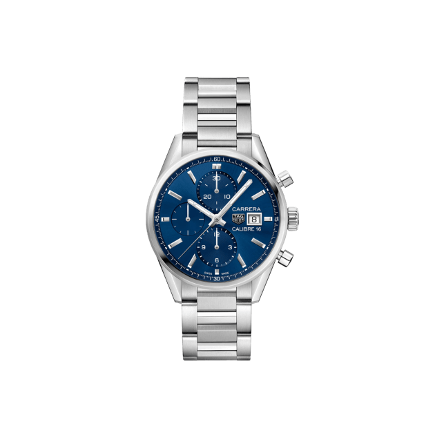 AAA Réplique Montre TAG Heuer Carrera Automatique Cadran bleu pour hommes CBK2112.BA0715 - Cliquez sur l'image pour la fermer