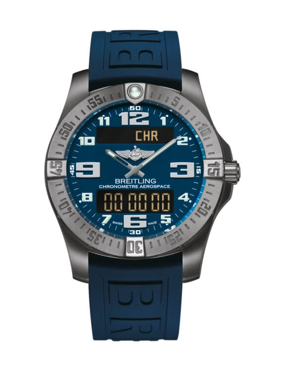 qualite superieure Réplique Breitling Aerospace Evo Cadran bleu hommes E7936310-C869-158S-A20SS.1