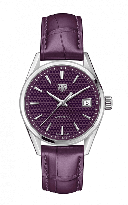 AAA Réplique Montre TAG Heuer Carrera Pour dames Quartz Purple Dial Pour dames WBK1314.FC8