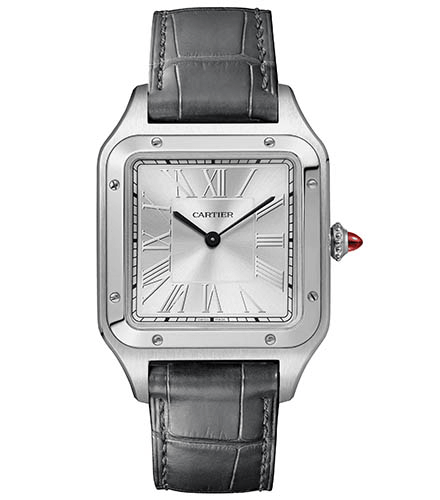 Cartier Santos Dumont Edition Limitee Platine "Le Bresil" WGSA0034