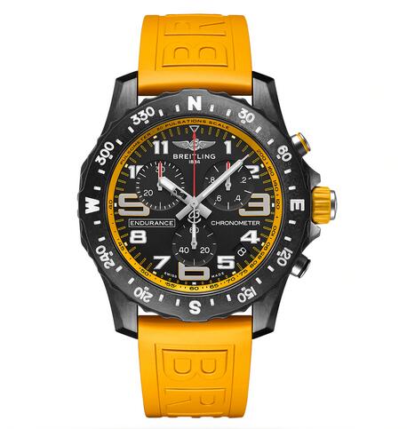 Réplique de Breitling Endurance Pro Chronometer Jaune Homme X82310A41B1S1