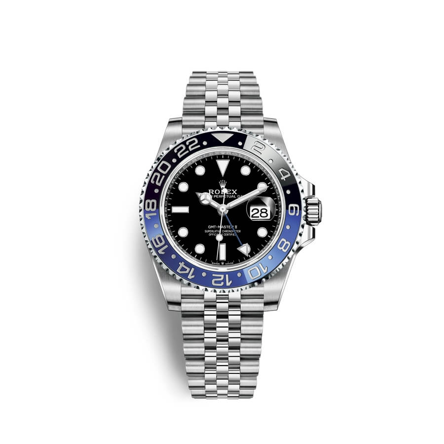 AAA Réplique Montre Rolex GMT-Master II Oystersteel M126710BLNR-0002