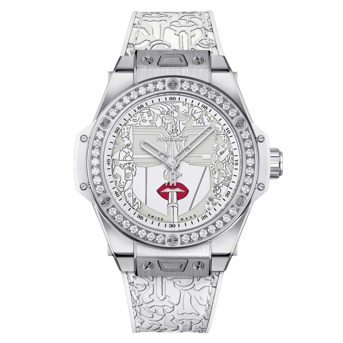 Replique Hublot Big Bang One Click Marc Ferrero Steel White 465.SX.2020.VR.1204.LIP20