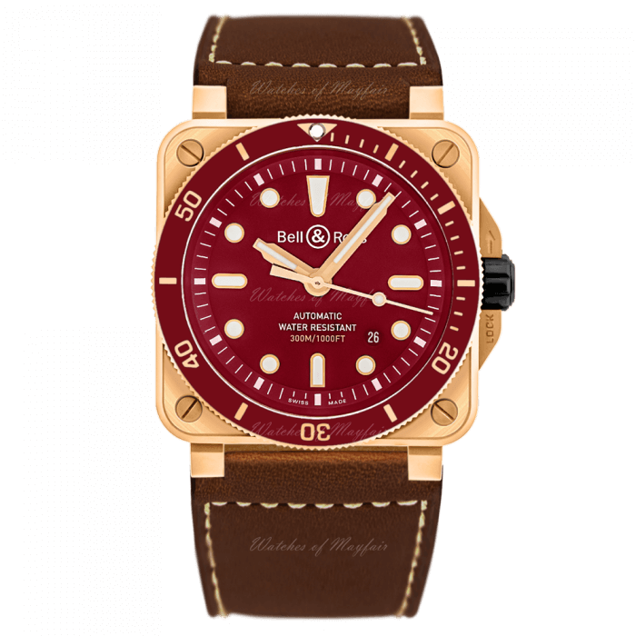 Replique Bell & Ross Br 03-92 Diver Red Bronze Limited Edition 42mm BR0392-D-R-BR/SCA