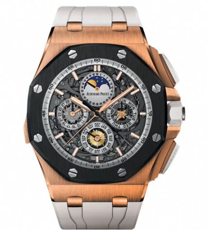 Replique Audemars Piguet Royal Oak Offshore Grande Complication OR Rose montre 26571RO.OO.A010CA.01 Replique Audemars Piguet Royal Oak Offshore Grande Complication OR Rose montre 26571RO.OO.A010CA.01