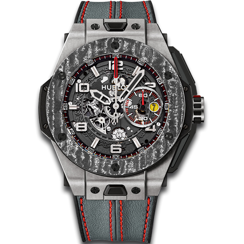 Réplique Hublot Big Bang Ferrari Carbon 401.NJ.0123.VR (Titanium)