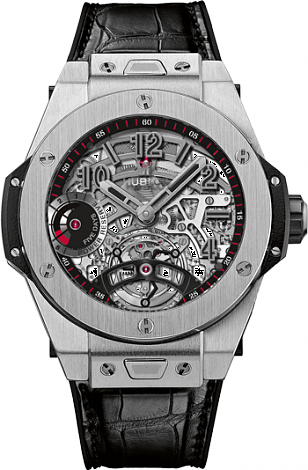 Réplique Hublot Big Bang Tourbillon Reserve de marche 5 Days Titanium 405.NX.0137.LR