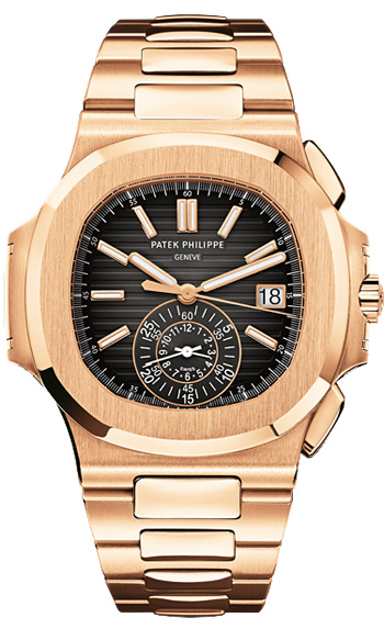 Patek Philippe Nautilus hombres or rose 5980/1R-001