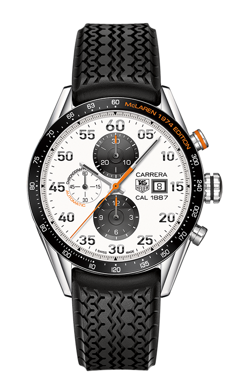 Réplique Tag Heuer Carrera Calibre 1887 Chronographe McLaren 1974 Edition CAR2A12.FT6033