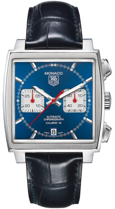 Réplique Tag Heuer Monaco Calibre 12 Automatique Chronographe CAW2111.FC6183