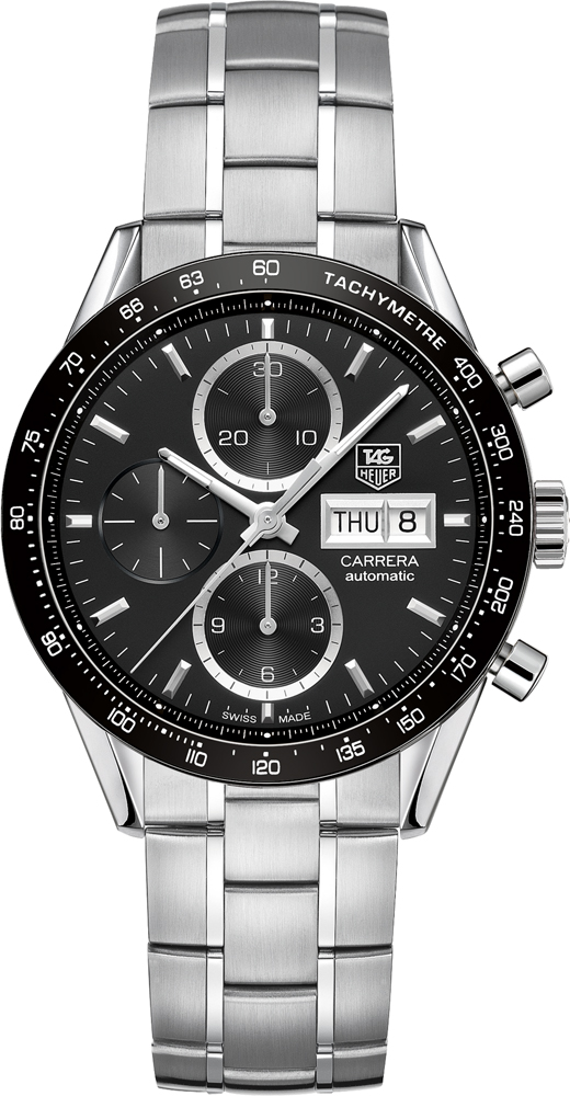 Réplique Tag Heuer Carrera Day Date Automatique Chronographe Montre Homme CV201AG.BA0725 Réplique Tag Heuer Carrera Day Date Automatique Chronographe Montre Homme CV201AG.BA0725