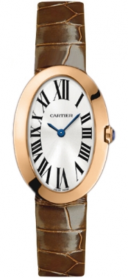 Réplique Cartier Baignoire Small Rose Or Dame Montre W8000007