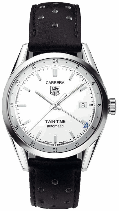 Réplique Tag Heuer Carrera Twin Time Montre Homme WV2116.FC6182