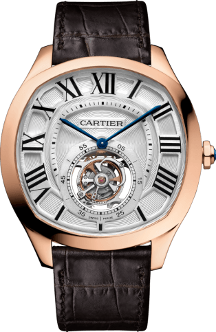 Réplique Montre Drive de Cartier Flying Tourbillon W4100013