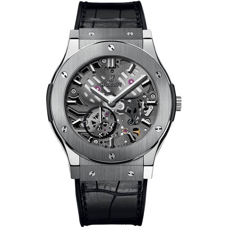 Hublot Classic Fusion Classico Ultra-thin Skeleton Titanium 545.NX.0170.LR