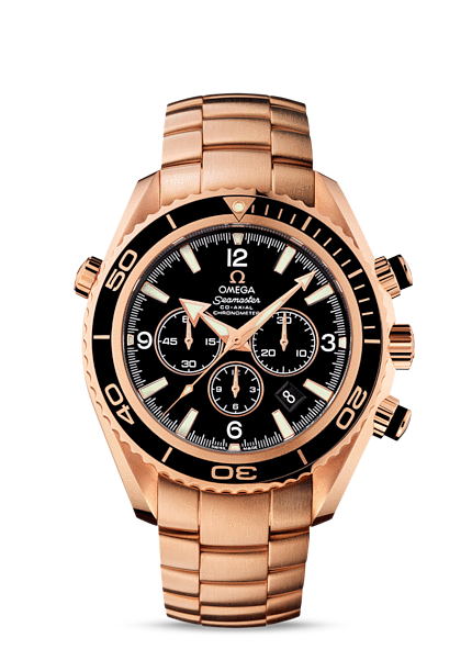 Réplique Omega Seamaster Planet Ocean Chronograph 222.60.46.50.01.001