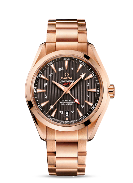 Réplique Omega Seamaster Aqua Terra 150 M GMT Montre 231.50.43.22.06.002