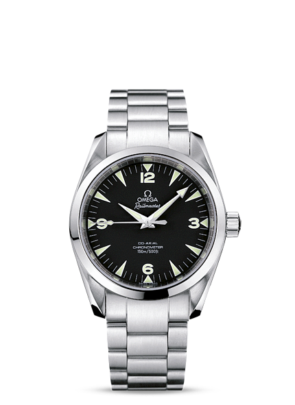 Réplique Omega Seamaster Railmaster Chronometer Montre 2504.52.00