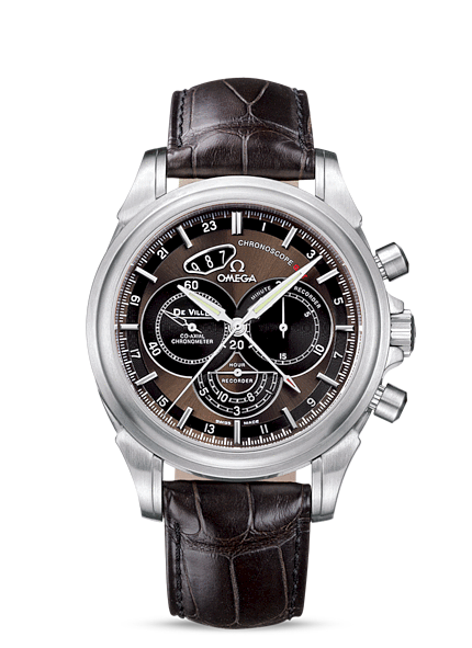 Réplique Omega Deville Co Axial Chronoscope Gmt hommes Montre 422.13.44.52.13.001