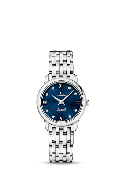 Réplique Omega De Ville Prestige Quartz Dames Montre 424.10.27.60.53.001