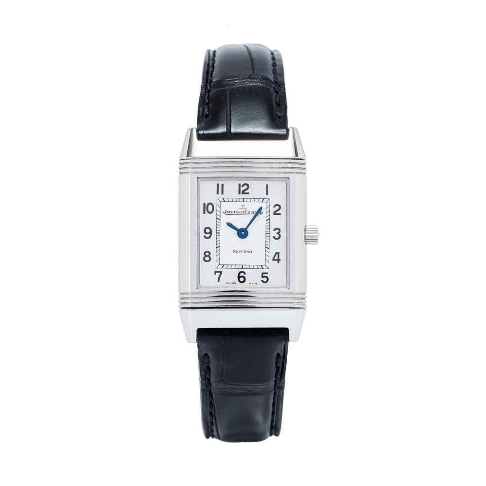 Réplique Jaeger-LeCoultre Reverso Acier Manuel Cadran Argente Montre Femme Q2608412